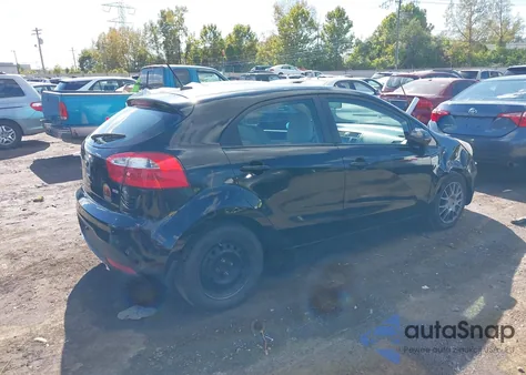 2012 Kia Rio5 Lx z USA, uszkodzony, nr VIN KNADM5A31C6092617